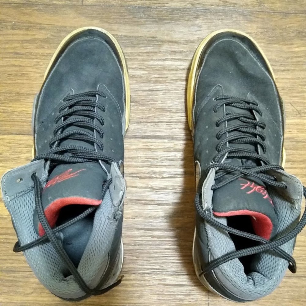 Nike Air Flight Black Gray Sports Shoes